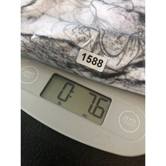 Evolution and Creation Yoga Pants Legging Women’s S Gray & White Roses & Thorns - Picture 9 of 9